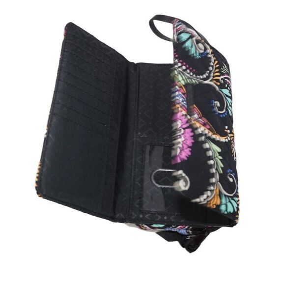 Vera Bradley BOGO FREE SALE Bandana Swirl Large Wallet - Picture 7 of 10
